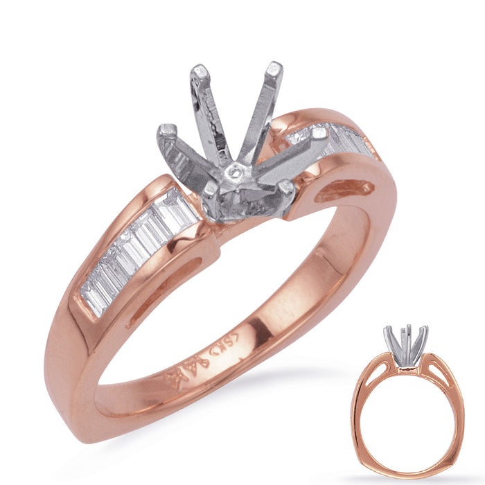 Rose Gold Engagement Ring - EN6622RG