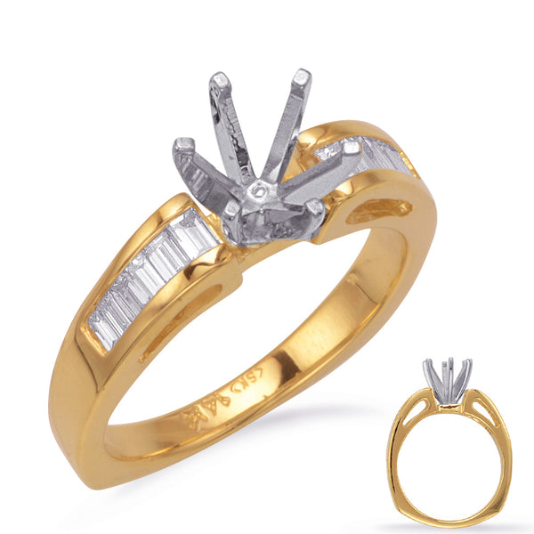 Yellow Gold Engagement Ring - EN6622YG