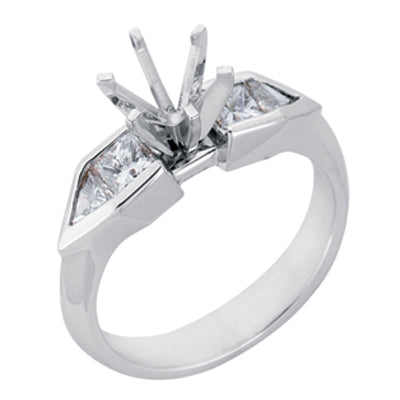 White Gold Engagement Ring - EN6633WG