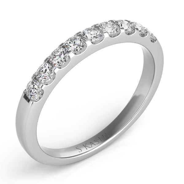 White Gold Matching Band - EN6637-BWG