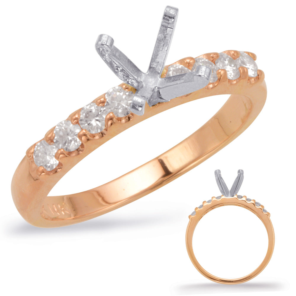 Rose Gold Engagement Ring - EN6637RG