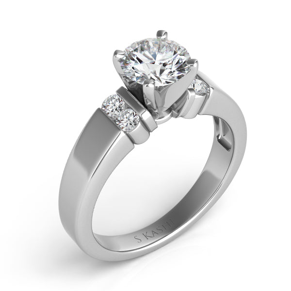 Platinum Engagement Ring - EN6641-PL