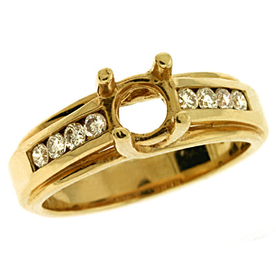 Yellow Gold Engagement Ring - EN6646