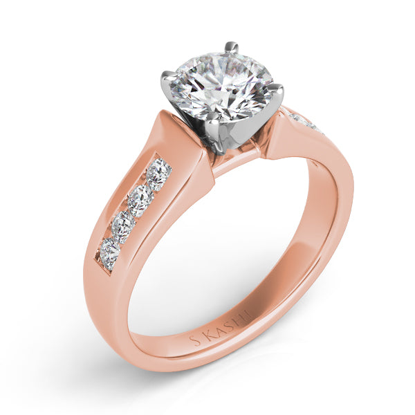 Rose Gold Engagement Ring - EN6648RG