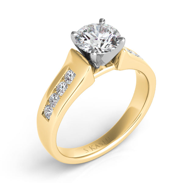 Yellow Gold Engagement Ring - EN6648YG
