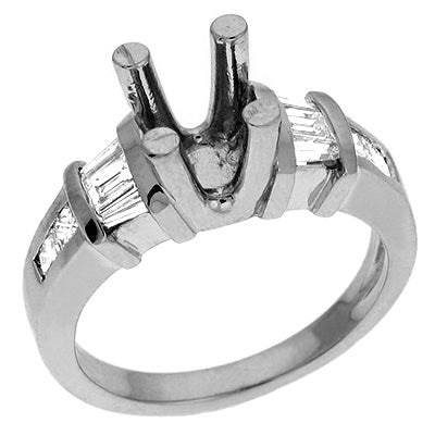 Platinum Engagement Ring - EN6649-PL