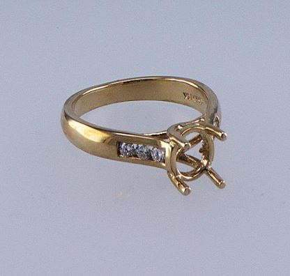 Engagement Ring - EN6653-1YG