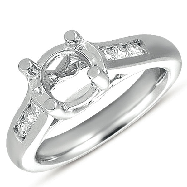 White Gold Engagement Ring - EN6654WG