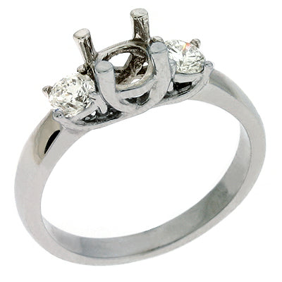 Three Stone Diamond Ring - EN6677WG