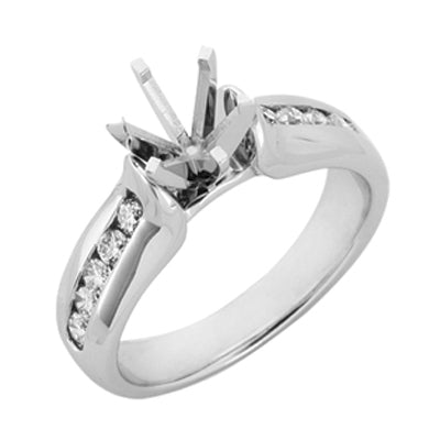 White Gold Engagement Ring - EN6686WG