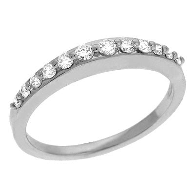 White Gold Matching Band - EN6696-BWG