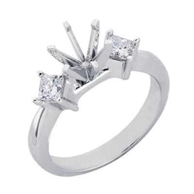 Platinum Engagement Ring - EN6700-PL