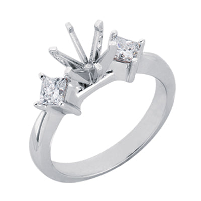 White Gold Engagement Ring - EN6700WG