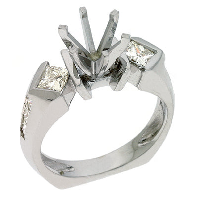 White Gold Engagement Ring - EN6701WG