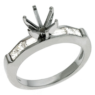 White Gold Engagement Ring - EN6703WG