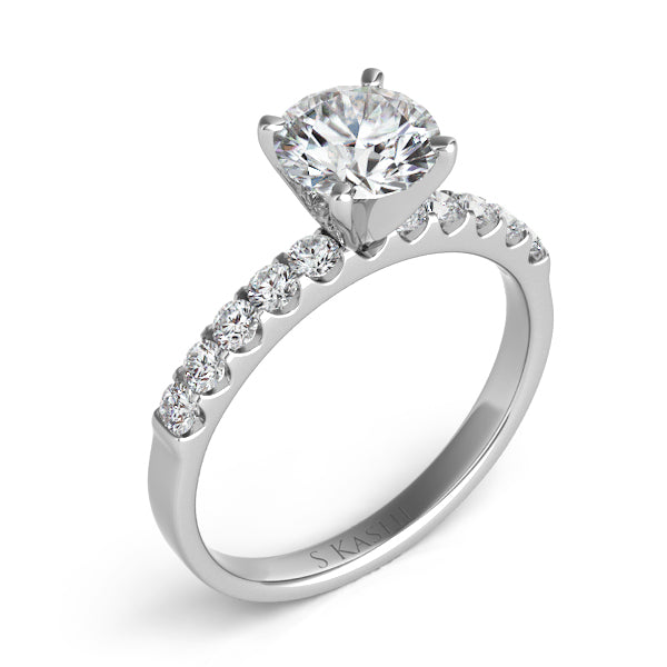 White Gold Engagement Ring - EN6708WG