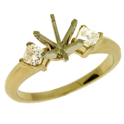 Yellow Gold Engagement Ring - EN6731YG