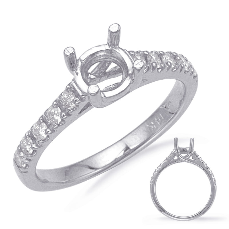 Platinum Engagement Ring - EN6740-PL