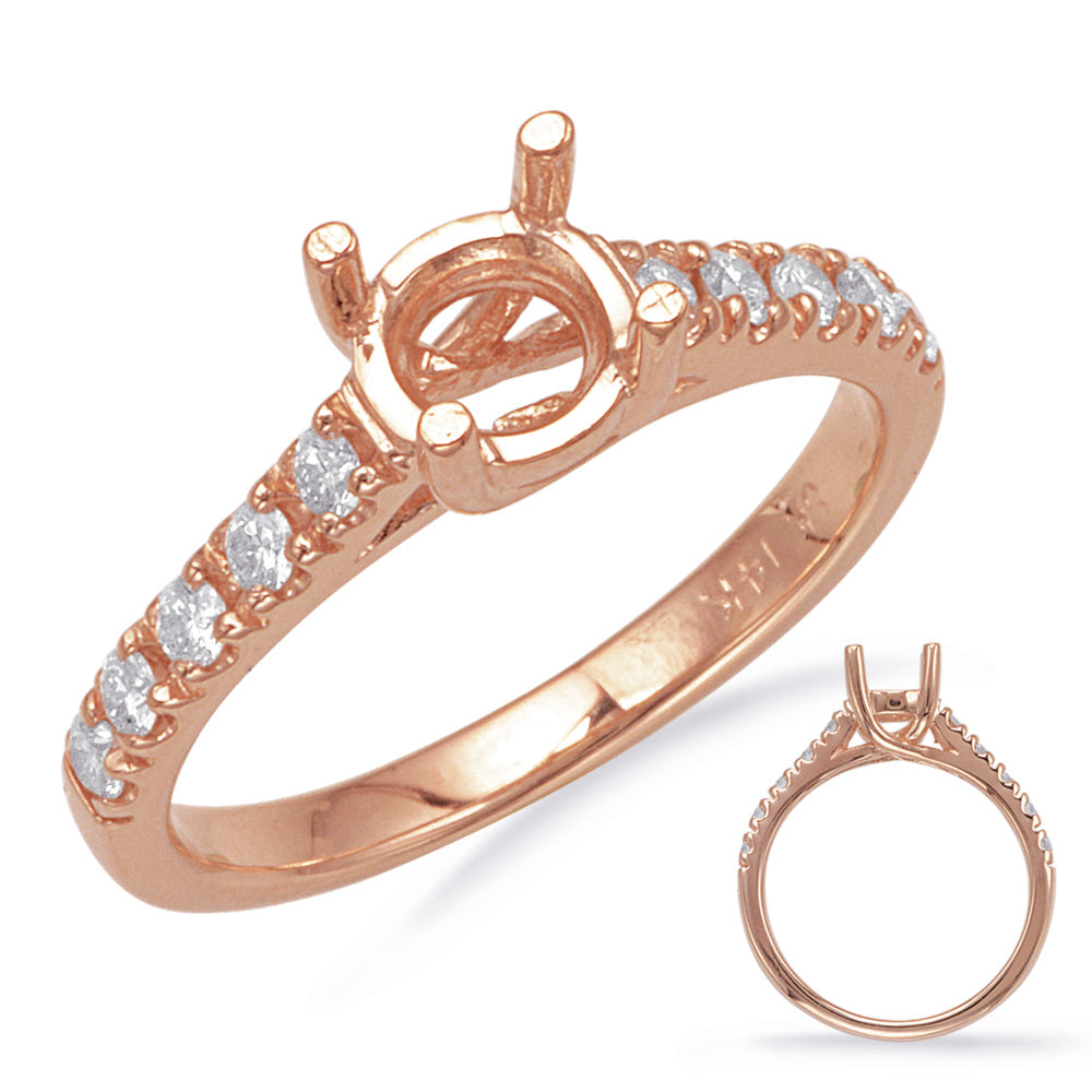 Rose Gold Engagement Ring - EN6740RG