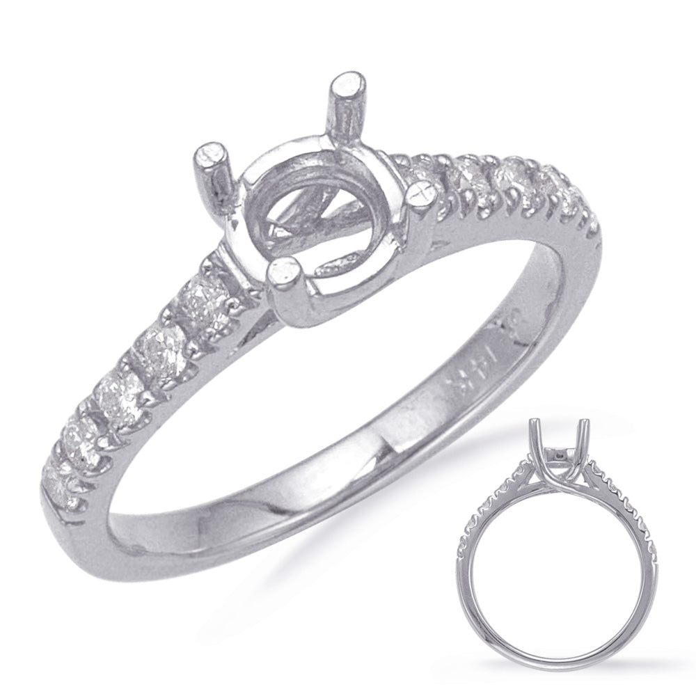 White Gold Engagement Ring - EN6740WG