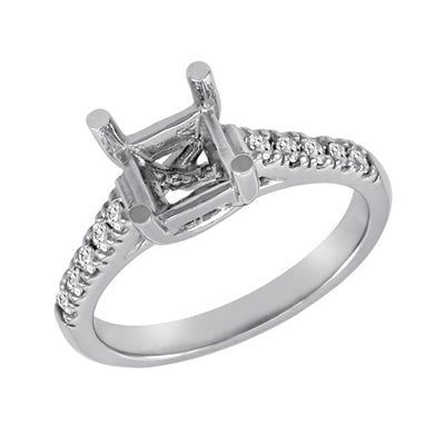 White Gold Engagement Ring - EN6743WG