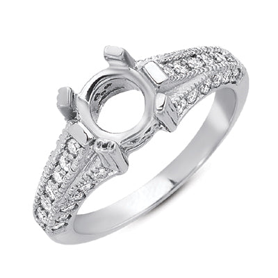 White Gold Engagement Ring - EN6753WG