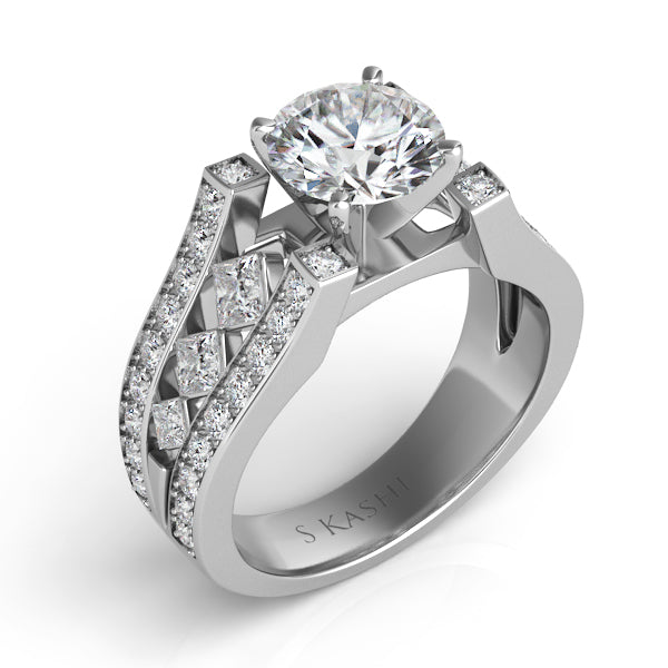 Platinum Engagement Ring - EN6780-PL