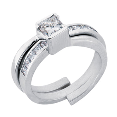 White Gold Engagement Ring - EN6791WG