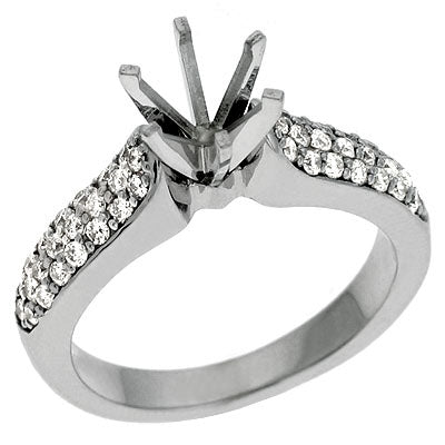 White Gold Engagement Ring - EN6795WG