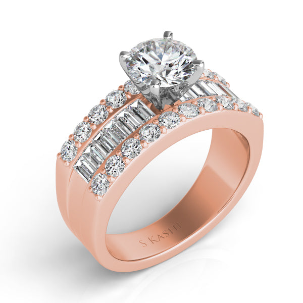 Rose Gold Engagement Ring - EN6809RG