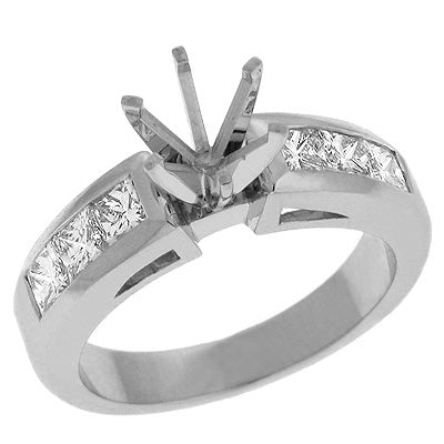 White Gold Engagement Ring - EN6816WG
