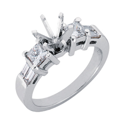 White Gold Engagement Ring - EN6820WG