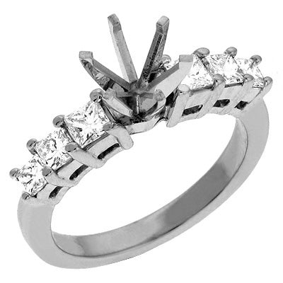 Princess Engagement Ring - EN6823WG