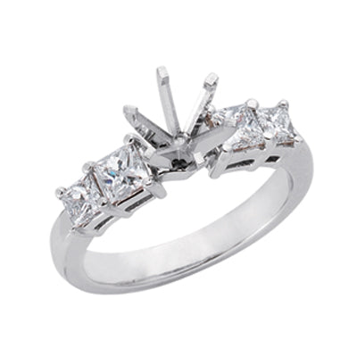 White Gold Engagement Ring - EN6824WG