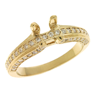 Yellow Gold Engagement Ring - EN6826SEYG