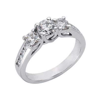 Three Stone Ring - EN6831WG