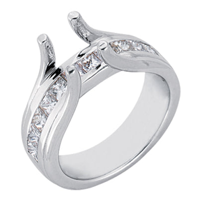 White Gold Engagement Ring - EN6841-SEWG