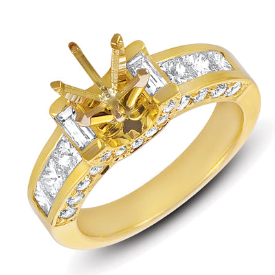 Yellow Gold Engagement Ring - EN6852