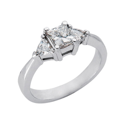 White Gold Engagement Ring - EN6856WG