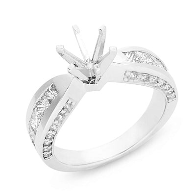 White Gold Engagement Ring - EN6864WG