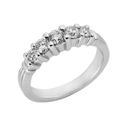 White Gold Matching Band - EN6867-BWG