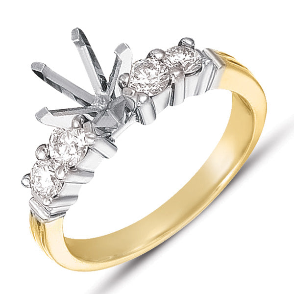 Yellow Gold Engagement Ring - EN6867YW