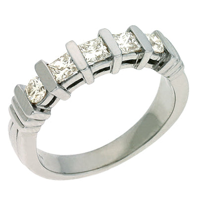 White Gold Matching Band - EN6875-BWG