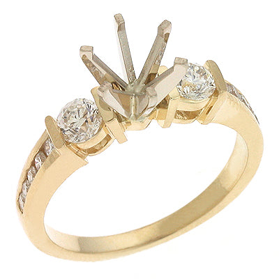 Yellow Gold Engagement Ring - EN6888YG