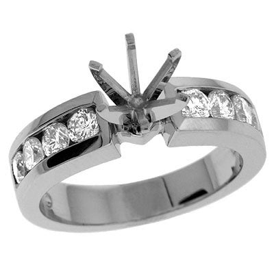 Platinum Engagement Ring - EN6890-PL