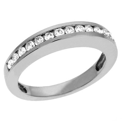 White Gold Matching Band - EN6891-BWG