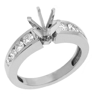 White Gold Engagement Ring - EN6891WG