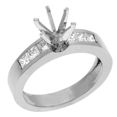 Platinum Engagement Ring - EN6892-PL