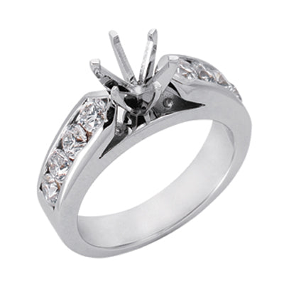 White Gold Engagement Ring - EN6894WG