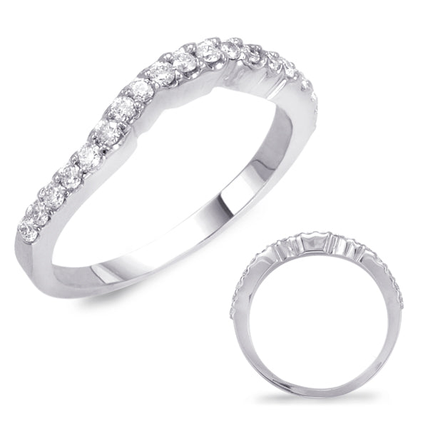 White Gold Matching Band - EN6904-BWG